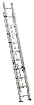 Extension Ladder, 20 foot, Aluminum, Grade 1 (250 pounds) LP-5020