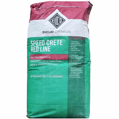 Speed-Crete Mix, Red (Dry Conditions), 50 lb
