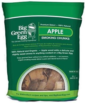 Smoking Chunks, Apple, 9 liter bag, Big Green Egg