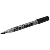 Magic Marker, Wedge Tip, Black, #87170