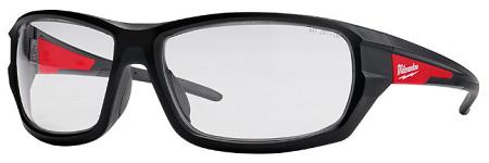 Safety Glasses, Fog-Free & Anti-Scratch, CLEAR, Milwaukee Performance
