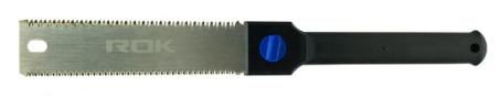 Pull Saw, Double-Edged, 6-inch x 7/11 TPI, Hardened Teeth, ROK