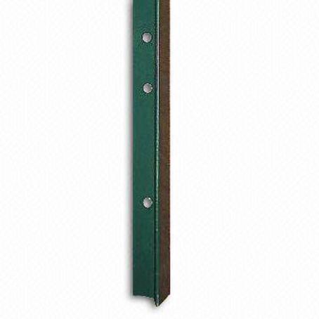 T-Post, with Punched Holes, 6 ft, GREEN, 0.95#