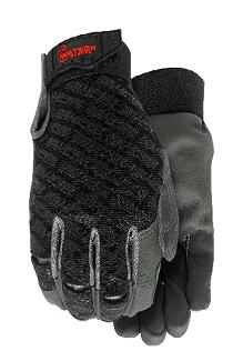 Gloves, Work, Microfiber/Spandex, Abrasion-Resistant, Medium, WATSON 
