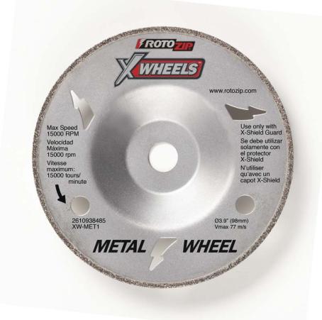 Rotozip Metal Cutting Wheel, 4