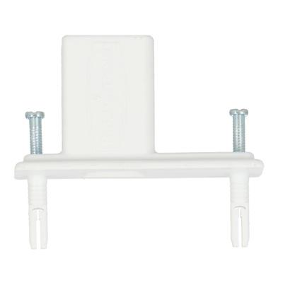 Rubbermaid, Slim Wall/End Bracket, (for Linen or Pantry Wire) for Ventilated Shelving
