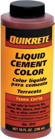 Liquid Cement Color, Quikrete, Terra Cotta, 300 ml