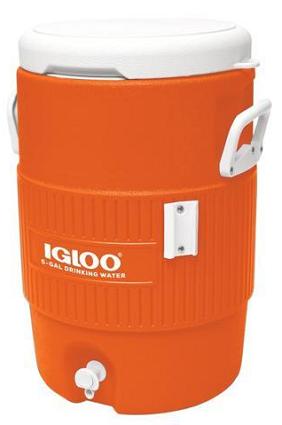 Beverage Cooler, 19 liter, ORANGE, Igloo