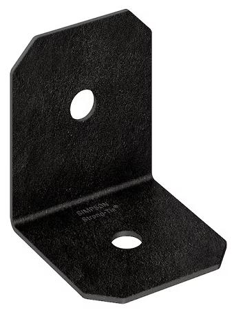 Angle Brace, Ornamental, for 4x lumber, BLACK, Outdoor Accents AVANT