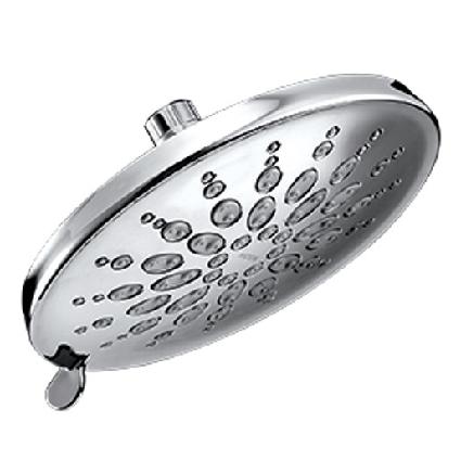 Shower Head, Rainshower, 5-Function Adjustable, CHROME, Moen Ignite