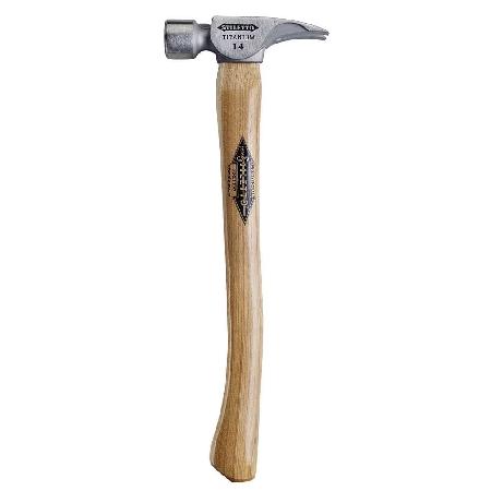 Hammer, Framing, Curved Claw, Milled Face, 14 ounce, Milwaukee Stiletto