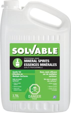 Mineral Spirits, SOLVABLE Pro (53-344V), 3.78L