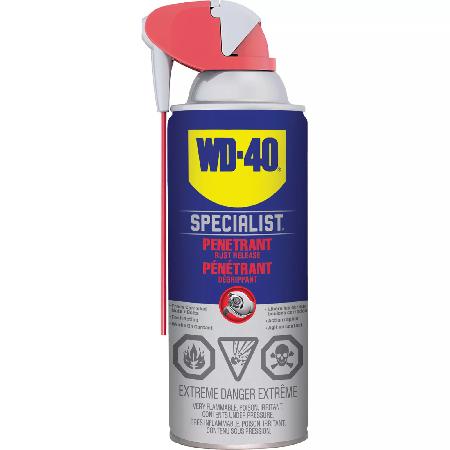 WD-40 SPECIALIST 2278 Penetrant Spray with Smart Straw, Clear, 11 oz, Aerosol Can