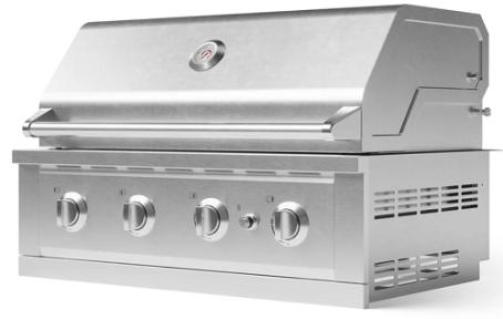 Barbecue Insert f/Outdoor Kitchen, 36-inch, Stainless Steel, 48,000 BTU, 562 sq in, New Age