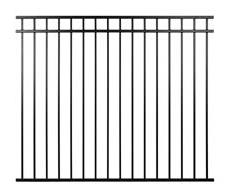 Legacy Iron Fence, Coral Panel, 72