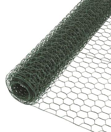 Poultry Netting, Green Vinyl, 1