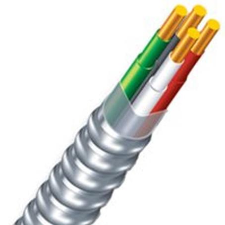 Wire, Electrical, Armoured cable, 14/3 AC90, 15143, sold per foot