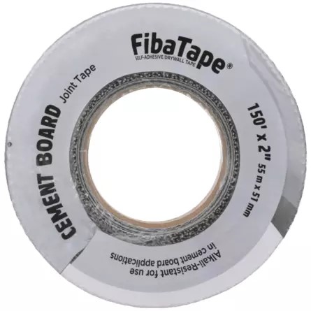 Drywall Tape, FIBATAPE Cement Board, Alkaline Resistant, Self-Adhesive, 2