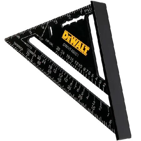 Rafter Square, 7 inch, Aluminum, Dewalt