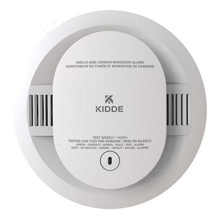 Smoke & Carbon Monoxide Combo Alarm, 10-Year Sealed Internal Battery, Voice Alerts, Kidde 21032774