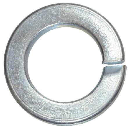 Lock Washer, Metric, 4 mm, Zinc-Plated, 20/pkg