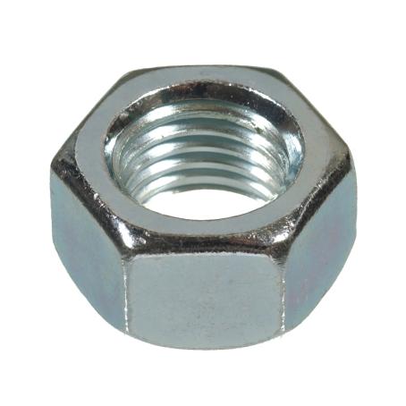 Hex Nut, Metric, 4 mm, Zinc-Plated, 16/pkg