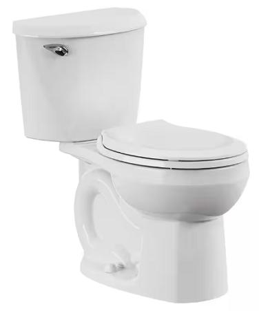 Toilet, American Standard RELIANT, Two-Piece, Round Front, 4.8 liter flush, Complete