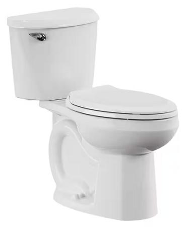 Toilet, American Standard RELIANT, Two-Piece, Elongated, Right-Height, 4.8 liter flush, Complete