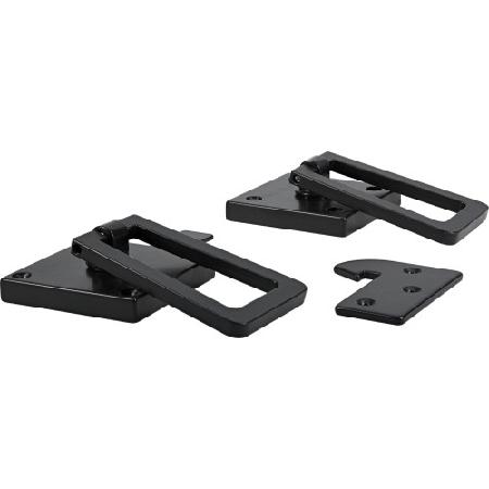 Gate Latch & Ring, Modern, Black, Hillman