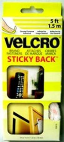 Velcro Strip, Peel & Stick, 3/4