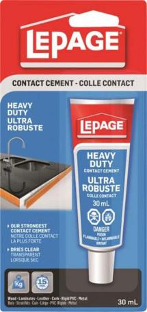 Contact Cement, Lepage Pres-Tite Blue, 30 ml