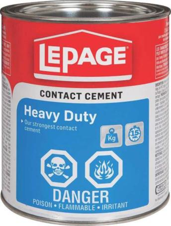 Contact Cement, Lepage Pres-Tite Blue, 500 ml