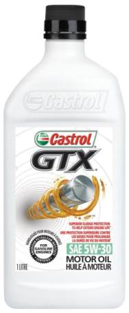 Motor Oil, CASTROL GTX, 5W30, 1 liter