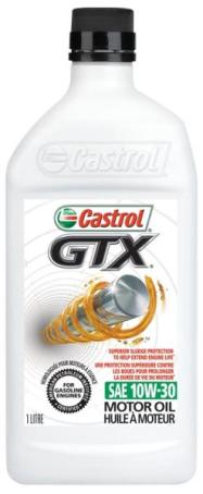 Motor Oil, CASTROL GTX, 10W30, 1 liter