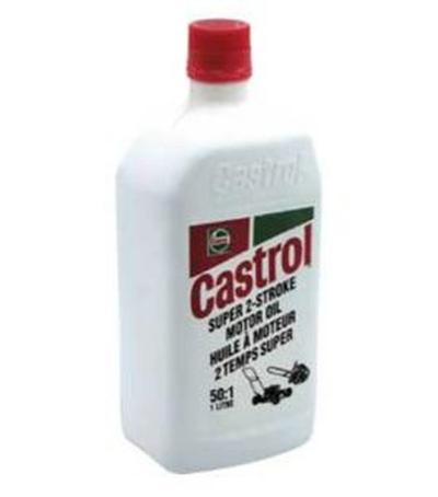 Oil, CASTROL 2-Stroke, up to 50:1 Mix, 1 liter