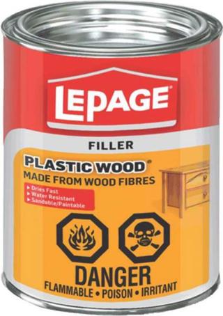 Plastic Wood Filler, 946 ml, Lepage