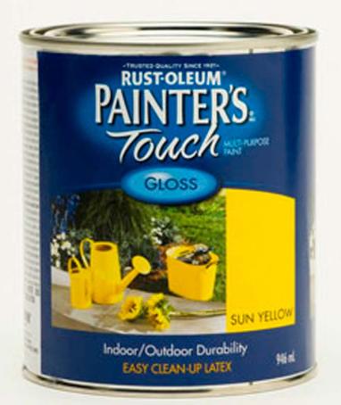 Rustoleum, Painter's Touch, GLOSS SUN YELLOW, 946ml