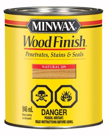 Wood Stain, NATURAL, 946 ml, Minwax Wood Finish
