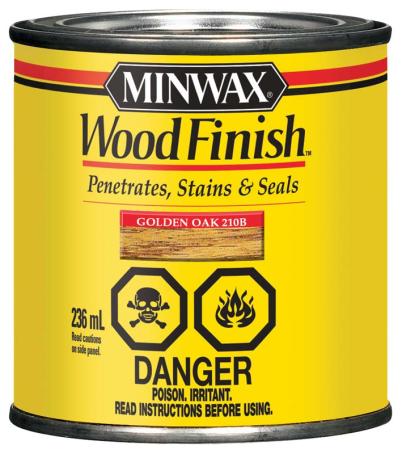Wood Stain, GOLDEN OAK, 236 ml, Minwax Wood Finish