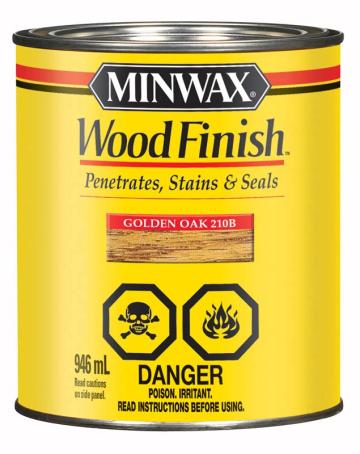 Wood Stain, GOLDEN OAK, 946 ml, Minwax Wood Finish