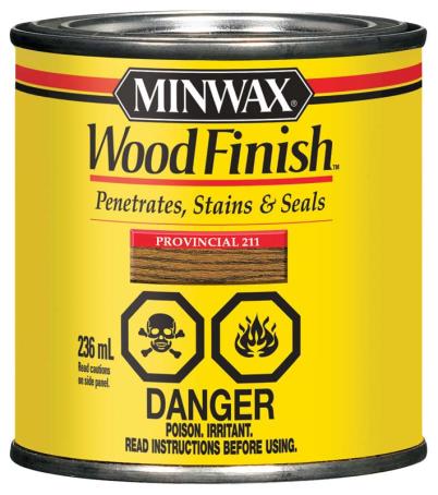 Wood Stain, PROVINCIAL, 236 ml, Minwax Wood Finish