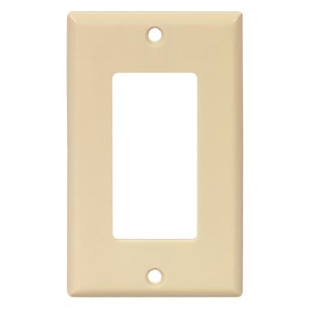 Cover Plate, Decora, Single Gang, IVORY
