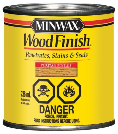Wood Stain, PURITAN PINE, 236 ml, Minwax Wood Finish
