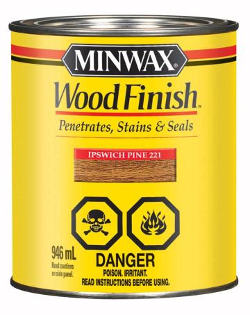 Wood Stain, IPSWICH PINE, 946 ml, Minwax Wood Finish