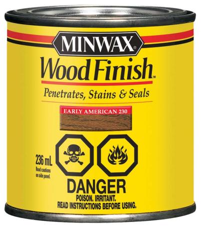 Wood Stain, EARLY AMERICAN, 236 ml, Minwax Wood Finish