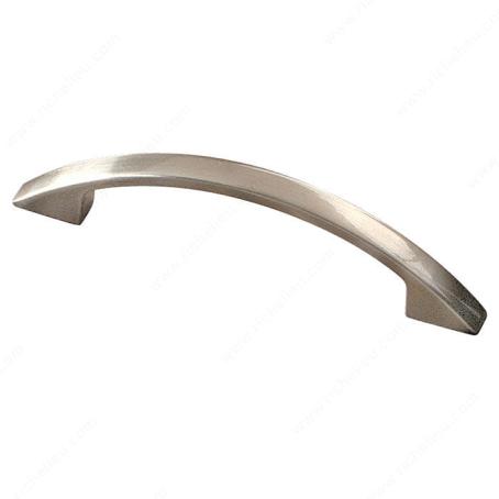 Cabinet Pull, 96 mm BRUSHED NICKEL, Richelieu Contemporary 2310