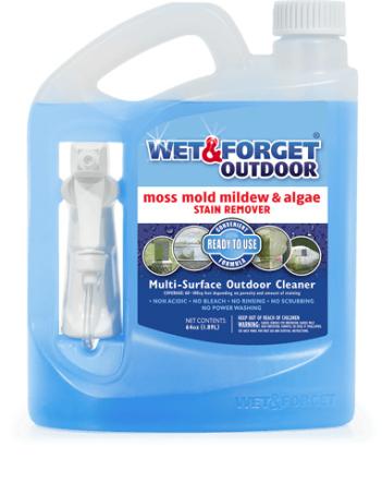 Moss-Mold-Mildew Remover, WET & FORGET, 1.9 liter Ready to Use