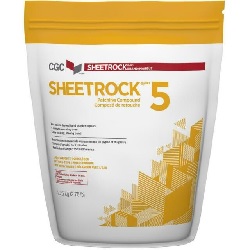 Drywall Patching Compound, Setting-Type, Sheetrock 5, 1.25 kg pouch, CGC