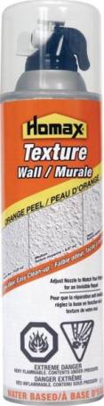 Wall/Ceiling Texture Repair, Orange Peel, HOMAX, 20 ounce Spray