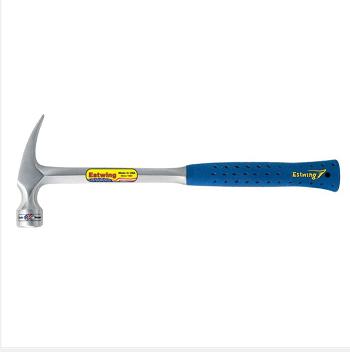 Hammer, Framing, Straight Claw, Milled Face, 22 ounce, Estwing